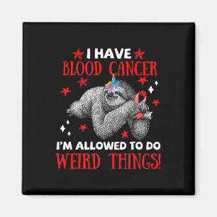 Imã roupa de conscientização do cancer de sangue do bi