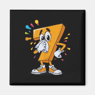 Imã Roupa de Halloween do Meme Sick Seven 67 Para Fãs