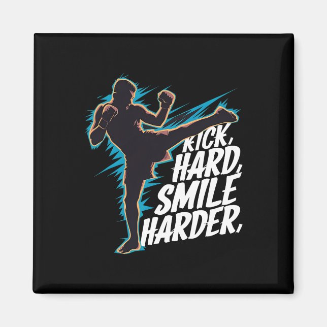 Imã Roupa de Kickboxing Muay Thai Savate Sanda Kickbox (Frente)