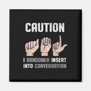 Imã Roupa de Linguagem Sensibilização dos Deficientes