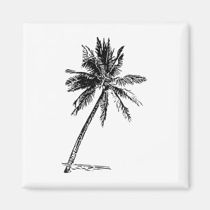 Imã Roupa de Praia Palm Beachwear Surf Aloha Retro Pa