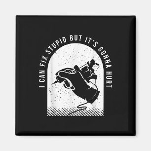 Imã Roupa De Tatuagem Divertida Para Um Artista De Tat