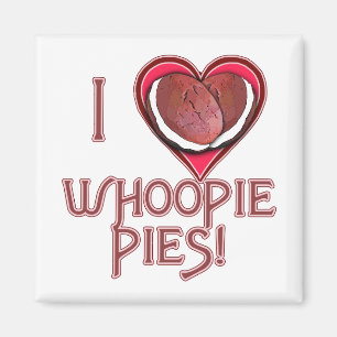 Imã Roupa do amor da torta de Whoopie, aventais,