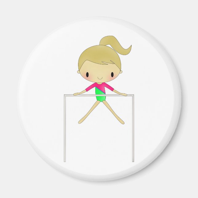 Imã Roupa e acessórios para ginástica personalizados d (Frente)