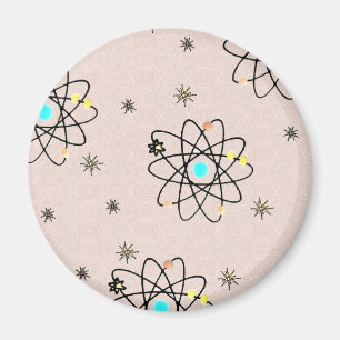 Imã Roupa e presentes cor-de-rosa com Impressão atômic