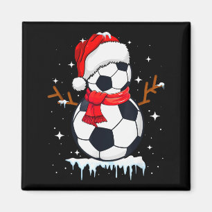 Imã Roupas de Boneco de Neve de Futebol, Homens Natal
