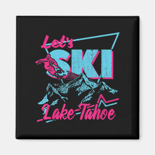 Imã Roupas de esqui da Vintage dos anos 90 - Retro Lak