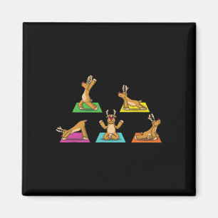 Imã Roupas de Yoga para Rena Senhoras Meditação Papai