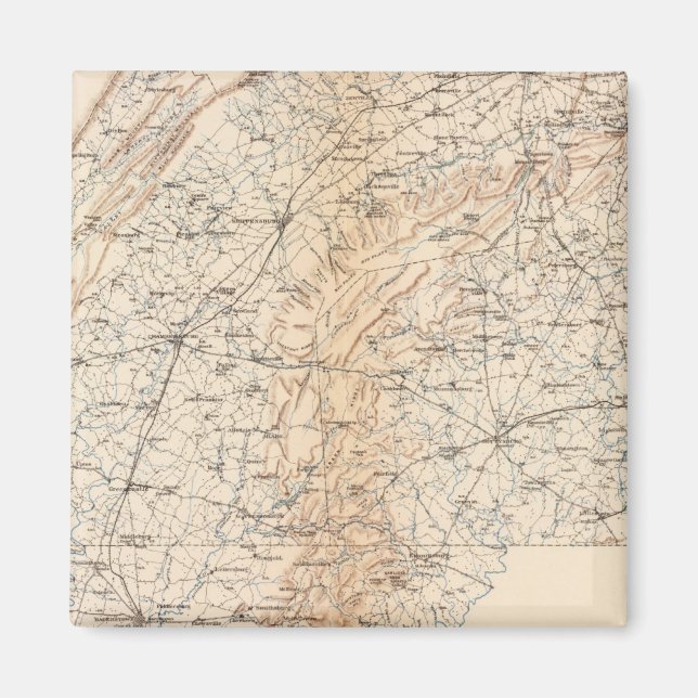 Imã Route, campanha de Gettysburg (Frente)