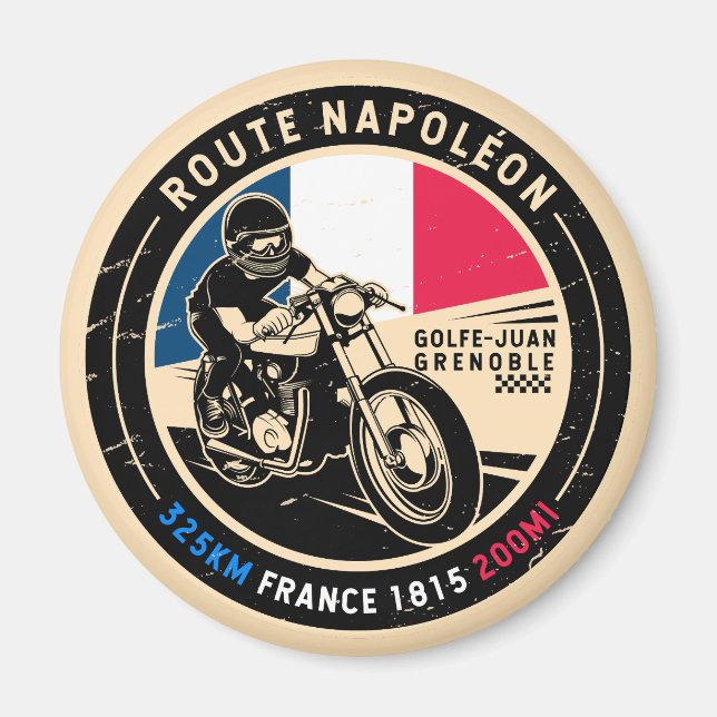 Imã Route Napoleon | França | Motociclos (Frente)