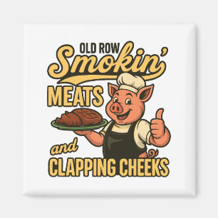 Imã Row Smokin Meats and Clapps Cheeks