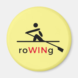 Imã RoWINg amarelo motivacional