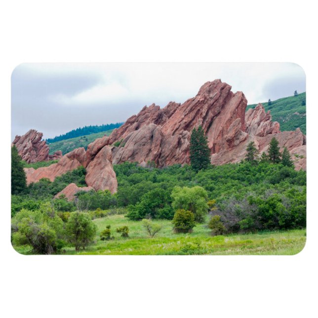 Ímã Roxborough Meadows, Montanhas e Espires (Horizontal)