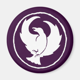 Imã Roxo (branco/escuro) do ímã da aranha