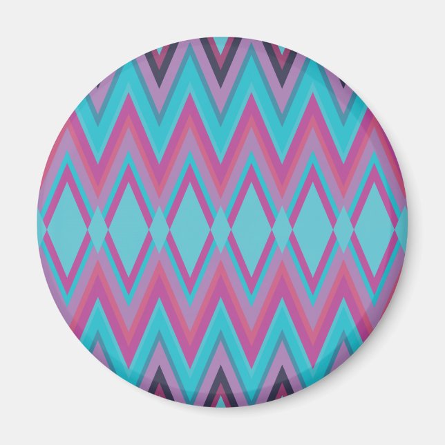 Imã Roxo e Aqua Tribal (Frente)