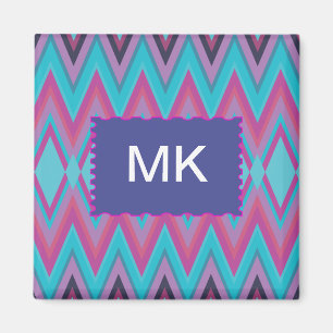 Imã Roxo e Aqua Tribal