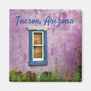 Imã Roxo e Azul no Sudoeste de Tucson, Arizona