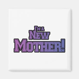 Imã Roxo eu sou camiseta novo e presentes de uma mãe