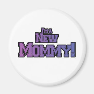 Imã Roxo eu sou camiseta novo e presentes de uma mamã