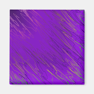 Imã Roxo Marbled