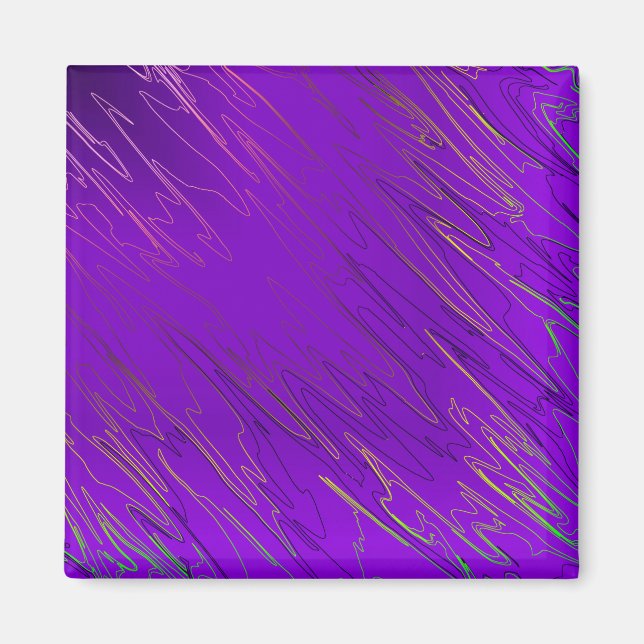 Imã Roxo Marbled (Frente)