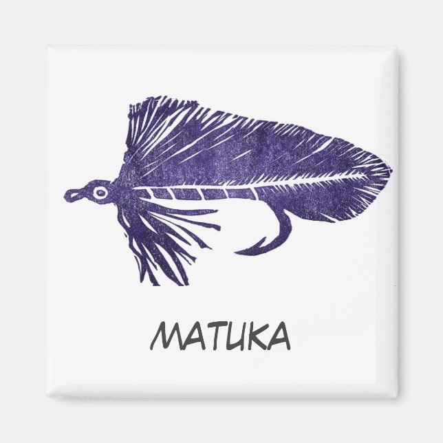 Imã "Roxo Matuka" (Frente)