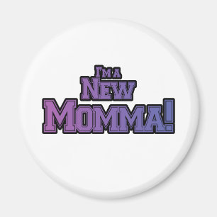 Imã Roxo, sou uma nova mãe Camiseta e presentes