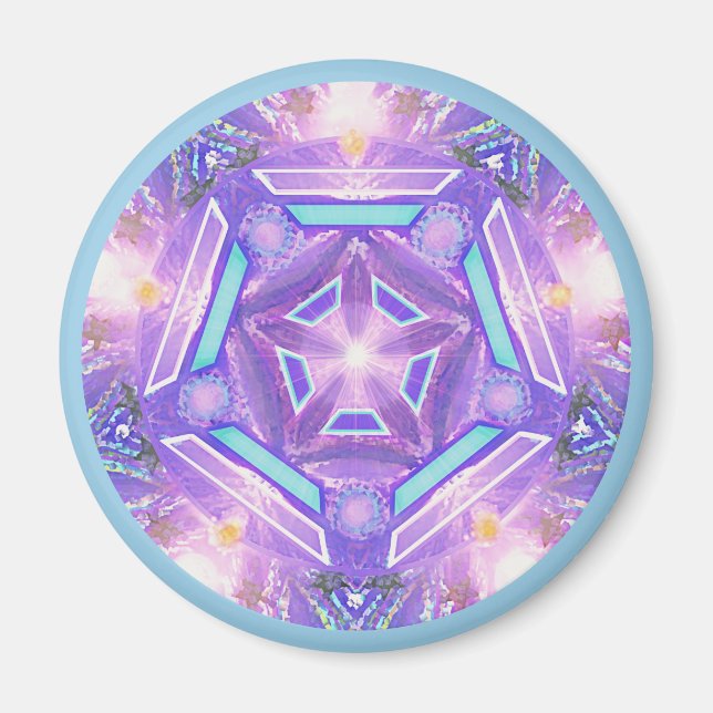 Imã Roxo W1 (Frente)