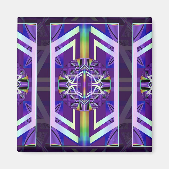 Imã Roxo W3 (Frente)