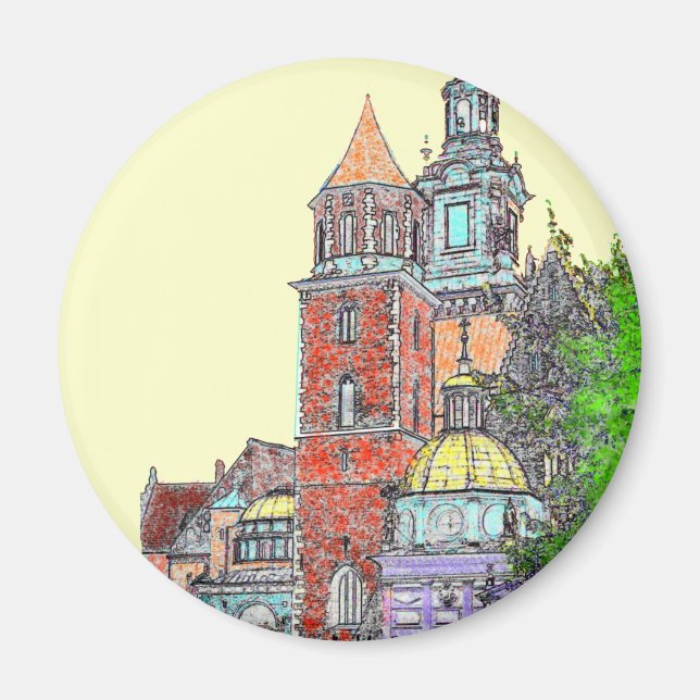 Imã Royal Castle Magnet (Frente)