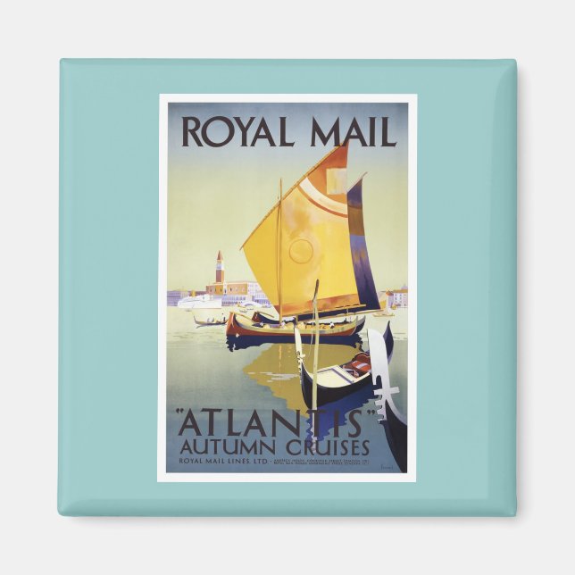 Imã Royal Mail Atlantis (Frente)