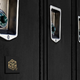 Imã RPG Crit AF | Gold Retro Tabletop Roleplayer Dice