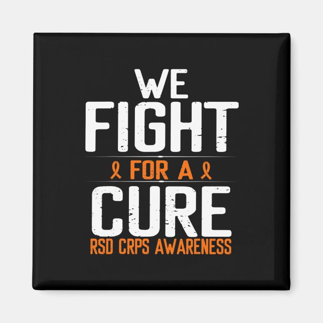 Imã RSD CRPS Awaright Fight for a Cure Survivent Orang (Frente)