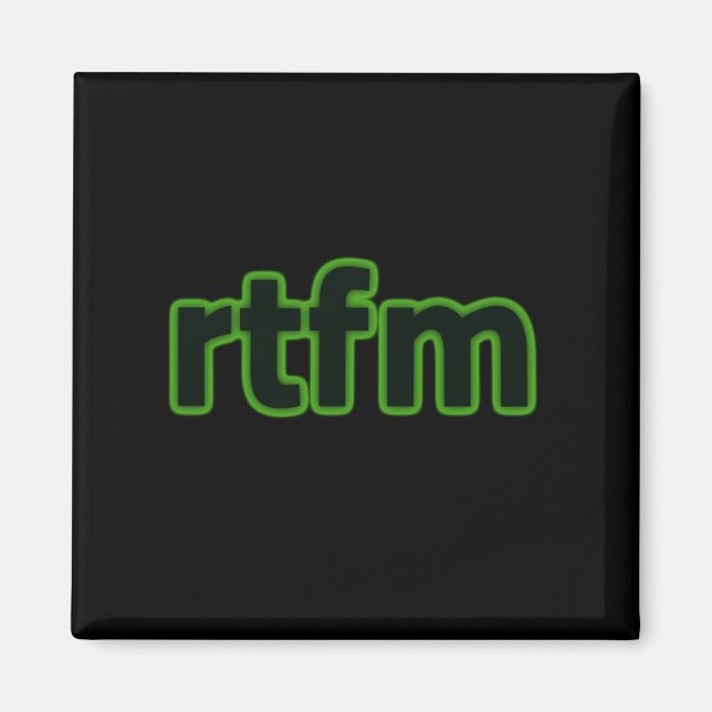 Imã rtfm (Frente)