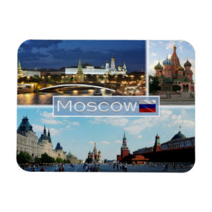 Ímã RU Rússia - Moscou -