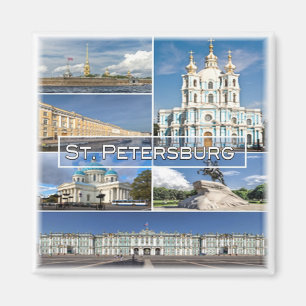 Imã RU * Rússia - Rua Petersburgo Rússia