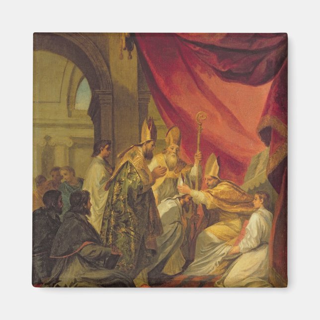 Imã Rua, Augustine ordenado como o Bispo (Frente)