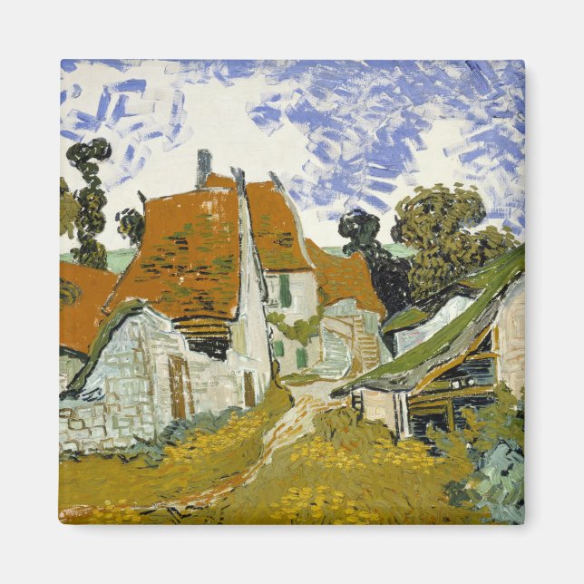 Imã Rua Auvers-sur-Oise Vincent van Gogh (Frente)