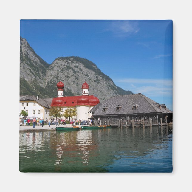 Imã Rua. Bartholomä Church Magnet (Frente)