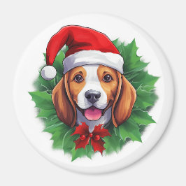 Imã Rua Beagle Christmas