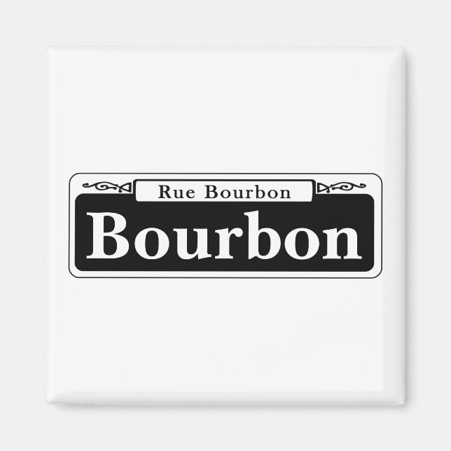 Imã Rua Bourbon, Sinal de Nova Orleans (Frente)