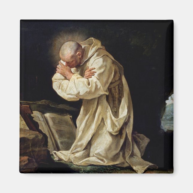 Imã Rua Bruno Praying in the Desert, 1763 (Frente)