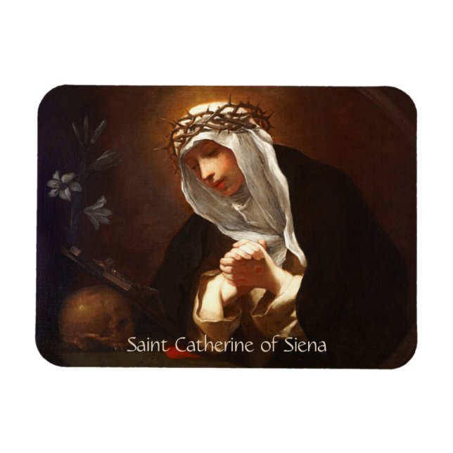 Ímã Rua. Catherine de Siena (Franceschini) Horizontal (Horizontal)