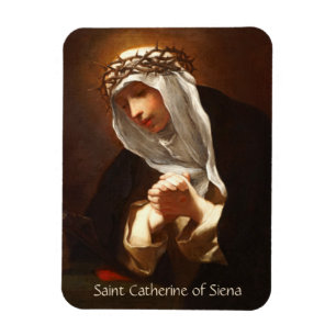 Ímã Rua. Catherine de Siena (Franceschini) Vertical