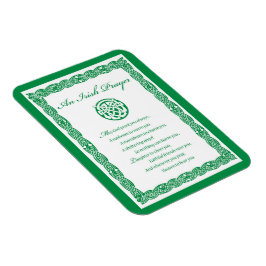 Ímã Rua Celta de Oração. Dia de Patrick