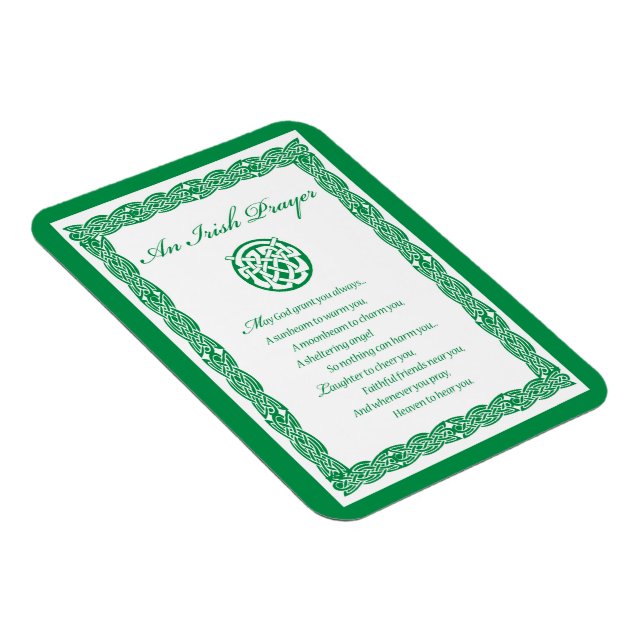 Ímã Rua Celta de Oração. Dia de Patrick (Lado Direito)