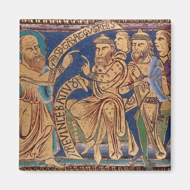 Imã Rua com uma representação simples. (Frente)