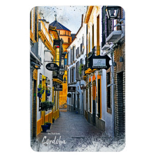Ímã Rua Cordoba -Cartão Postal da Espanha
