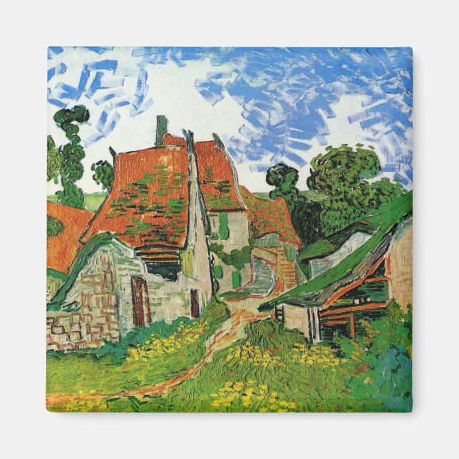 Imã Rua da Aldeia por Vincent van Gogh (Frente)