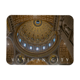 Ímã Rua da Cidade do vaticano. Íman de teto Basilica d